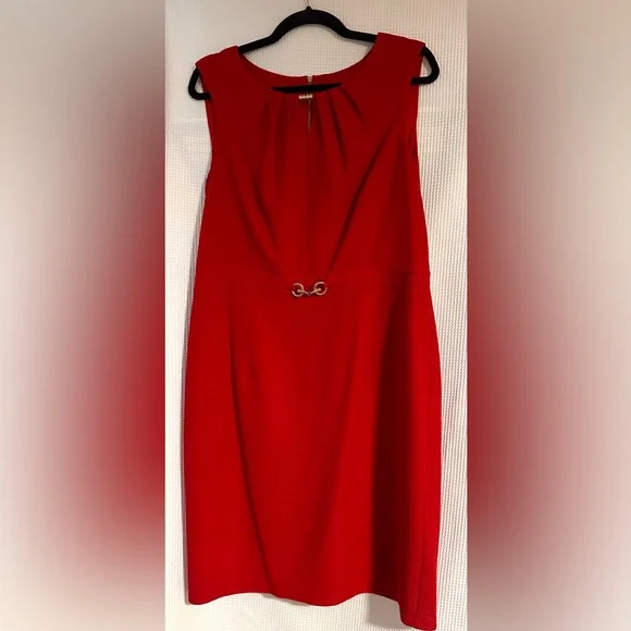 Red dress